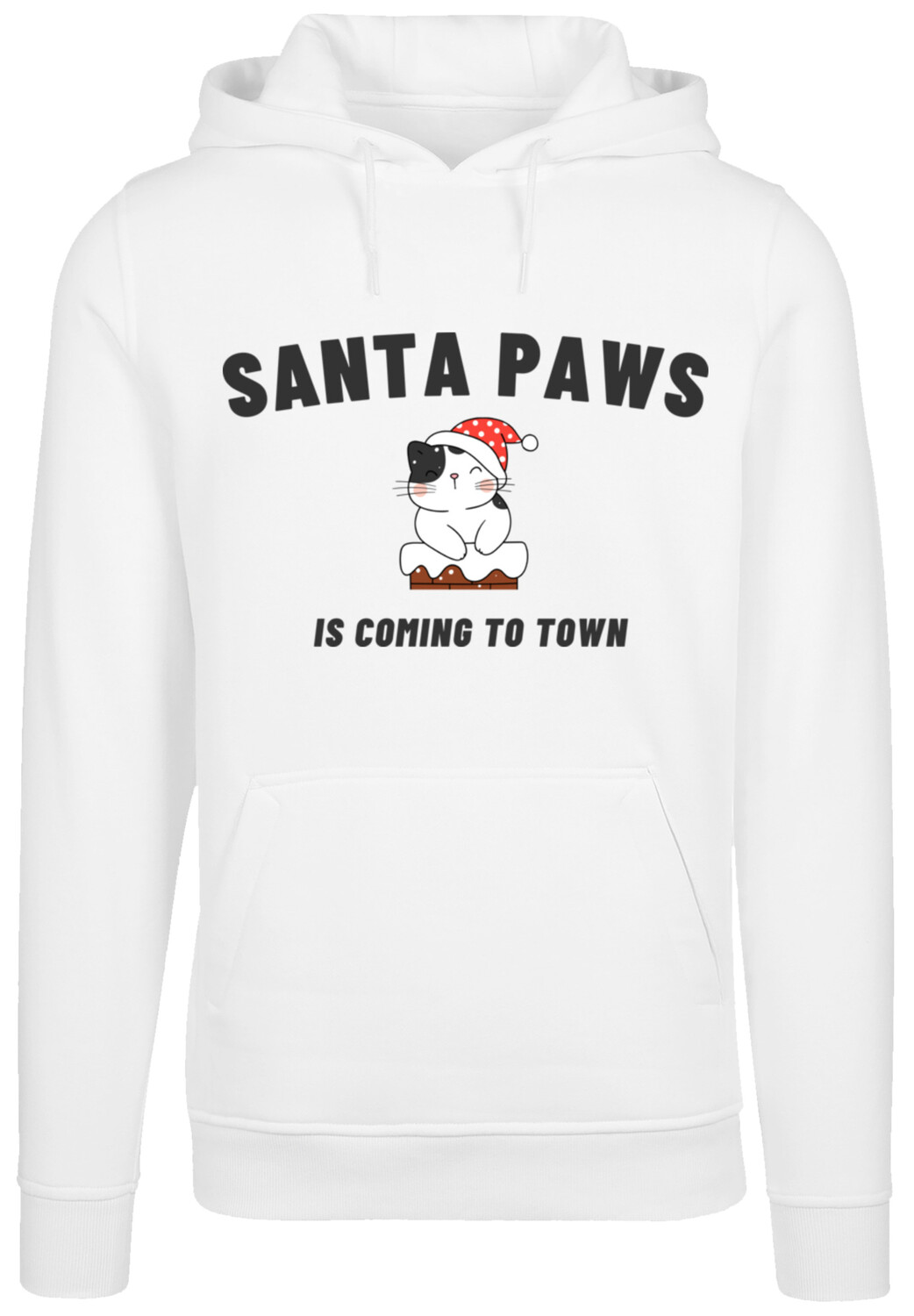 Пуловер F4NT4STIC Hoodie Santa Paws Christmas Cat, белый
Пуловер F4NT4STIC Hoodie Santa Paws Christmas Cat, белый