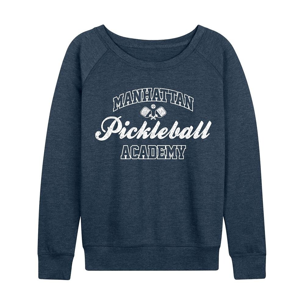 Женский легкий свитшот из френч-терри Manhattan Pickleball Academy Licensed Character, цвет Heather Blue
Женский легкий свитшот из френч-терри Manhattan Pickleball Academy Licensed Character, цвет Heather Blue