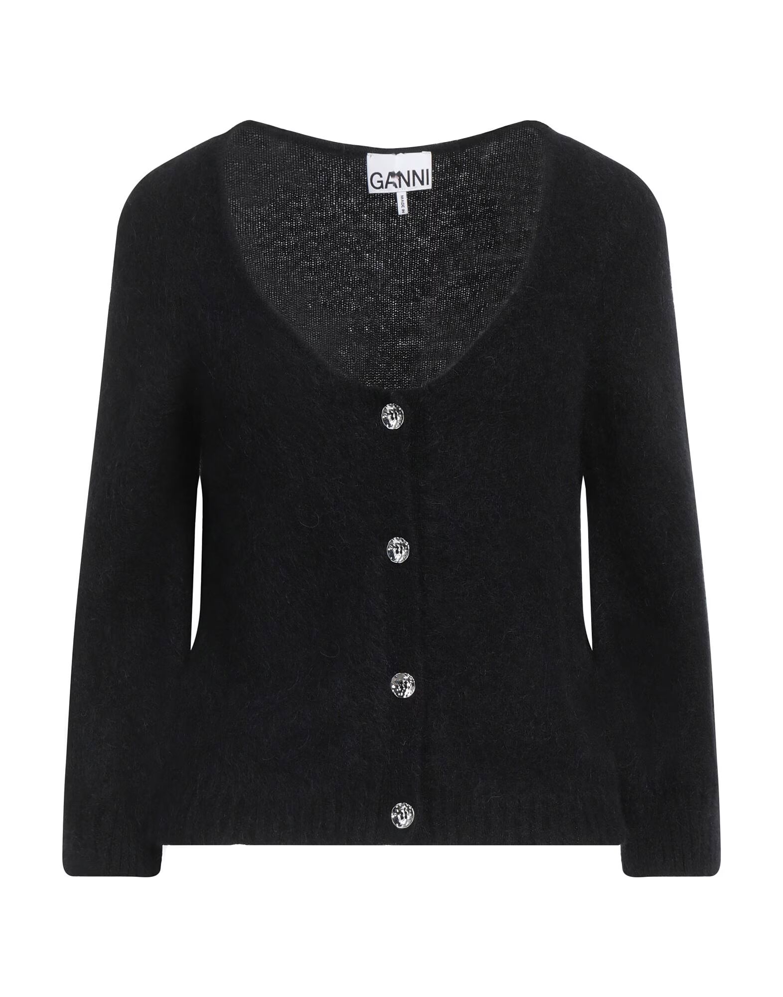 Кардиган Ganni, черный
Кардиган Ganni, черный