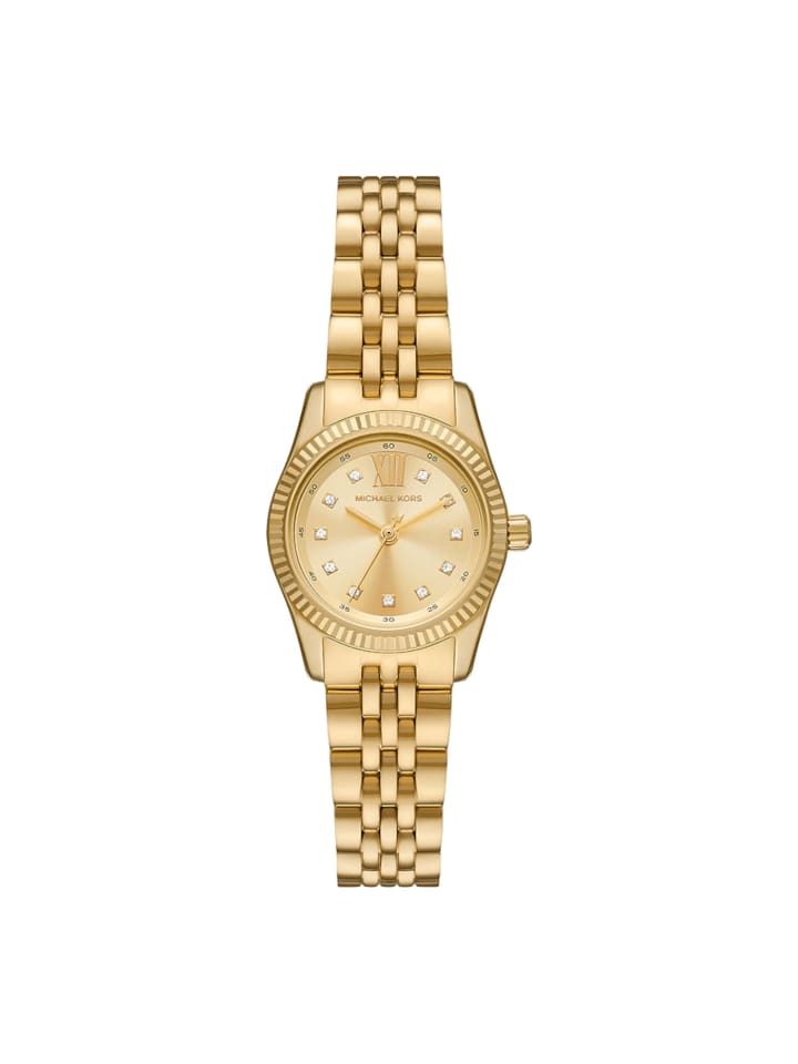 Michael Kors Кварцевые часы Lexington "золото" в золотом исполнении
Michael Kors Кварцевые часы Lexington "золото" в золотом исполнении