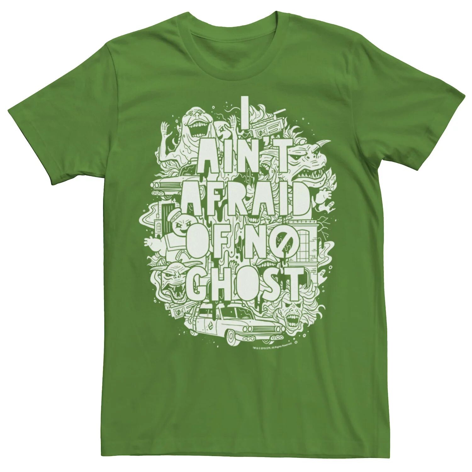 Мужская футболка с коллажем и графическим плакатом «Охотники за привидениями» Licensed Character
Мужская футболка с коллажем и графическим плакатом «Охотники за привидениями» Licensed Character