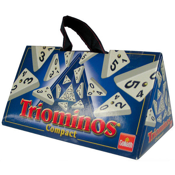 Triominos Compact, игра-головоломка, Голиаф Goliath Games
Triominos Compact, игра-головоломка, Голиаф Goliath Games