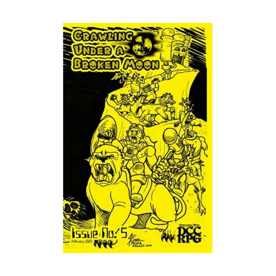 Журнал #5 "Aetherian Hero Class, Forgotten Tech of the Un-Men, Castle Oldskull and the Masters of Aetheria", Crawling Under a Broken Moon Fanzine
Журнал #5 "Aetherian Hero Class, Forgotten Tech of the Un-Men, Castle Oldskull and the Masters of Aetheria", Crawling Under a Broken Moon Fanzine