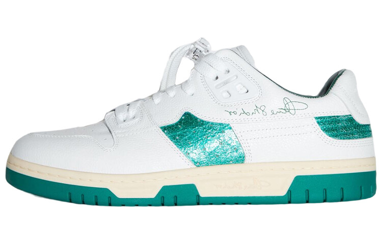 Кеды мужские, обувь для скейтбординга низкая белый/зеленый Acne Studios
Кеды мужские, обувь для скейтбординга низкая белый/зеленый Acne Studios