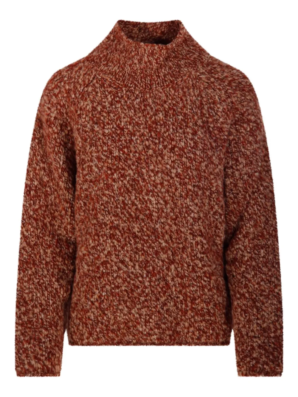 Свитер с высоким воротником Fabrizio Del Carlo, коричневый
Свитер с высоким воротником Fabrizio Del Carlo, коричневый