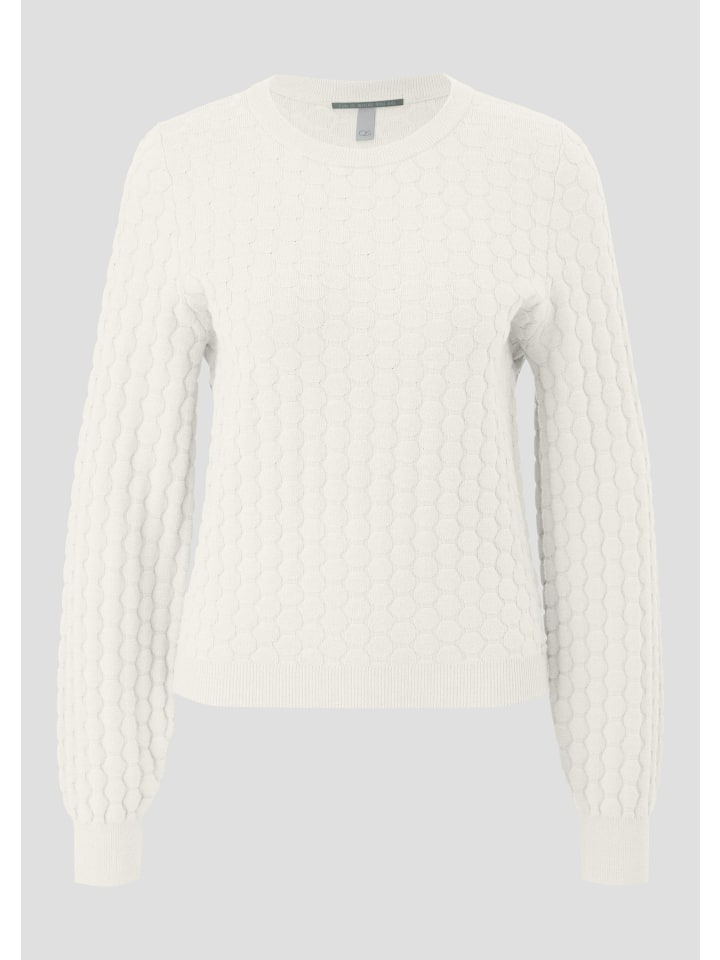 Вязаный свитер в цвете 0200_cream QS
Вязаный свитер в цвете 0200_cream QS