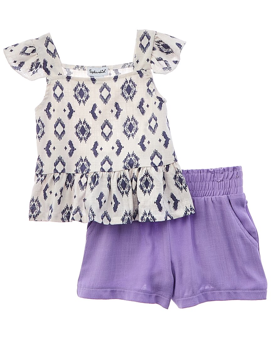 Великолепный комплект из 2 предметов: майка и шорты из льняной смеси Splendid, синий
Великолепный комплект из 2 предметов: майка и шорты из льняной смеси Splendid, синий