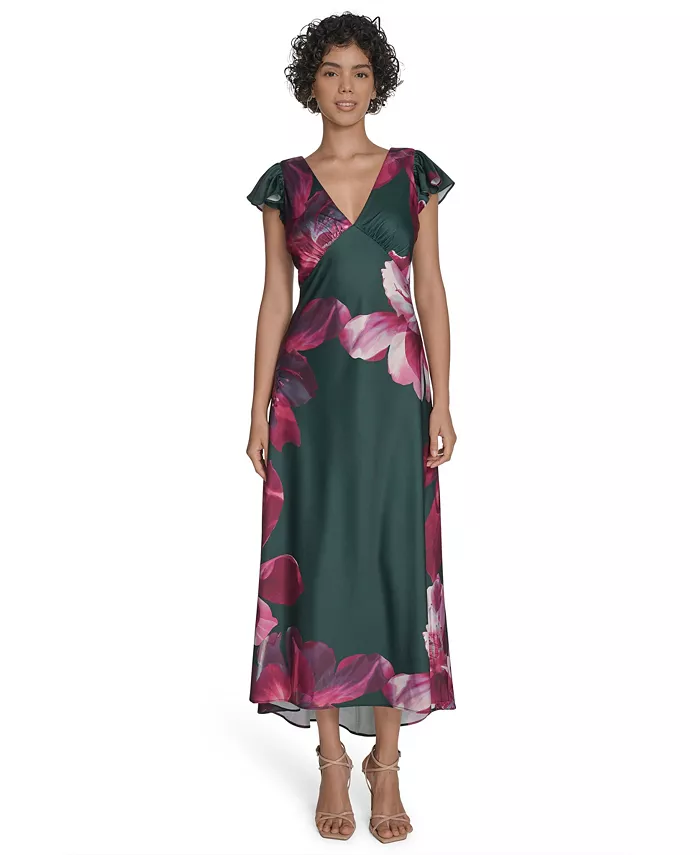 Женское атласное платье миди с рукавами-крылышками Calvin Klein, мультиколор
Женское атласное платье миди с рукавами-крылышками Calvin Klein, мультиколор