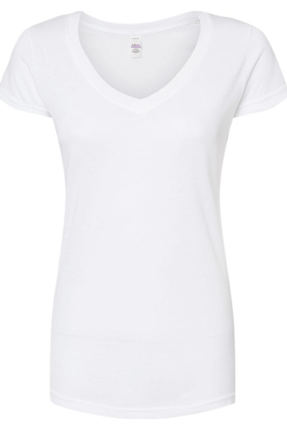 Женская футболка Tultex Poly-Rich с V-образным вырезом, белый
Женская футболка Tultex Poly-Rich с V-образным вырезом, белый
