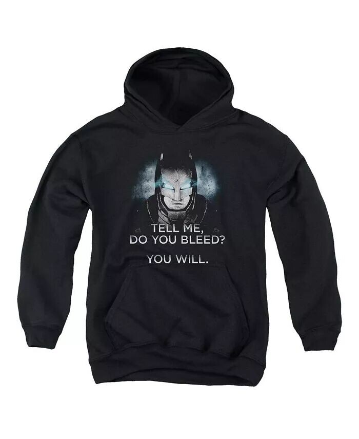 Мальчики Молодежь Do You Bleed Pull Over Hoodie / Толстовка с капюшоном Batman V Superman, черный
Мальчики Молодежь Do You Bleed Pull Over Hoodie / Толстовка с капюшоном Batman V Superman, черный