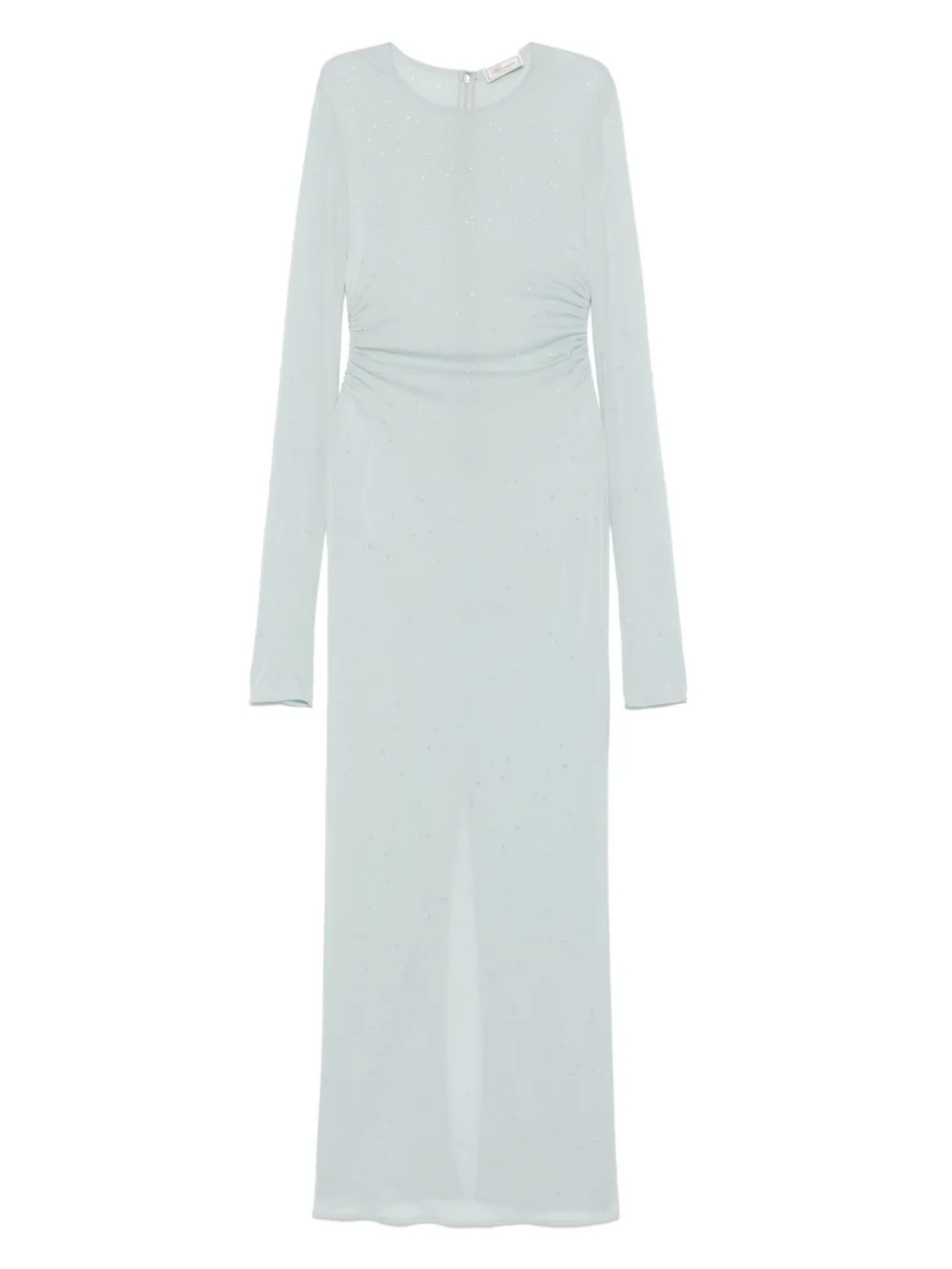 Полупрозрачное платье макси Blumarine, синий
Полупрозрачное платье макси Blumarine, синий