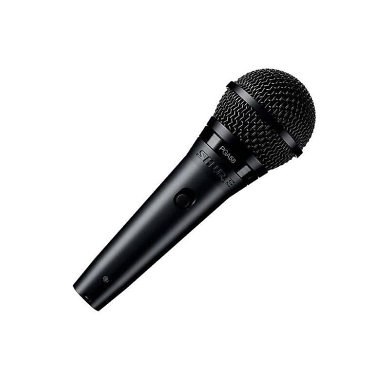 Кардиоидный динамический вокальный микрофон Shure PGA58-XLR
Кардиоидный динамический вокальный микрофон Shure PGA58-XLR