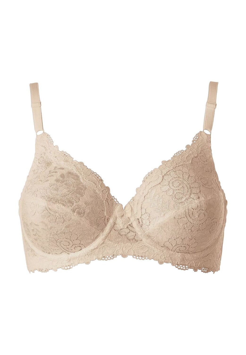 Женский кружевной бюстгальтер на косточках Compliment Triumph, цвет Skin
Женский кружевной бюстгальтер на косточках Compliment Triumph, цвет Skin