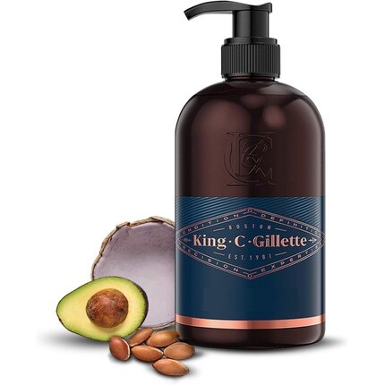 King C. Очищающее средство для бороды и лица для мужчин, 350 мл, Gillette
King C. Очищающее средство для бороды и лица для мужчин, 350 мл, Gillette