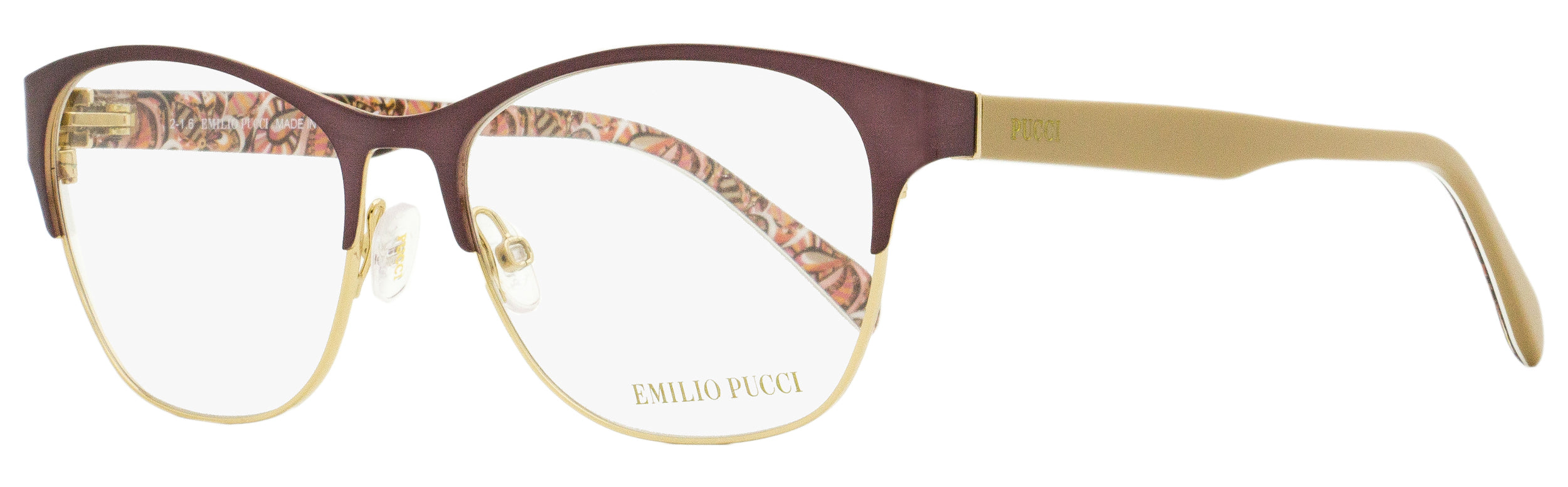 Женские овальные очки Emilio Pucci EP5029 081 Фиолетовый/Золотистый/Загорелый 53 мм
Женские овальные очки Emilio Pucci EP5029 081 Фиолетовый/Золотистый/Загорелый 53 мм