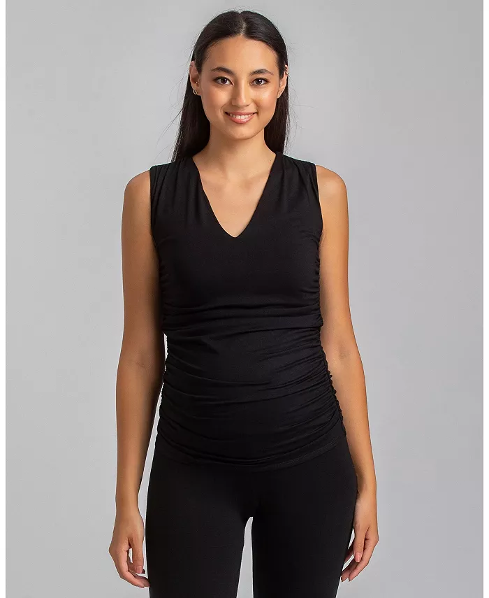 Блузка Dolce без рукавов для беременных с V-образным вырезом и сборками по бокам PIETRO BRUNELLI MATERNITY, черный
Блузка Dolce без рукавов для беременных с V-образным вырезом и сборками по бокам PIETRO BRUNELLI MATERNITY, черный