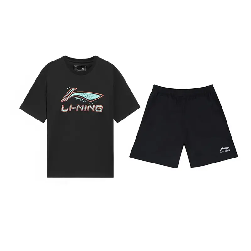 LINING Повседневная спортивная одежда Unisex Black+Black
LINING Повседневная спортивная одежда Unisex Black+Black
