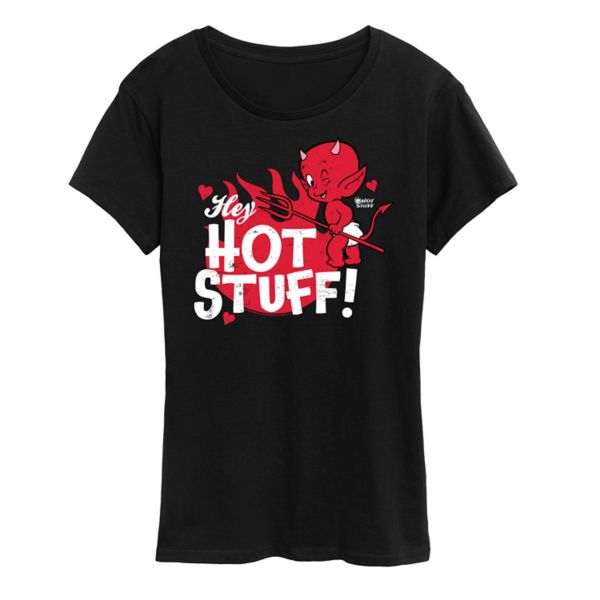 Женская футболка с принтом «hot stuff» Licensed Character, черный
Женская футболка с принтом «hot stuff» Licensed Character, черный