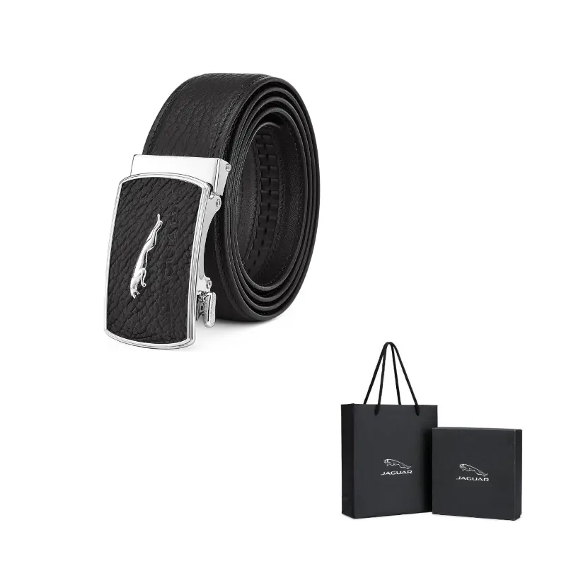 JAGUAR Кожаный ремень мужской, Black
JAGUAR Кожаный ремень мужской, Black