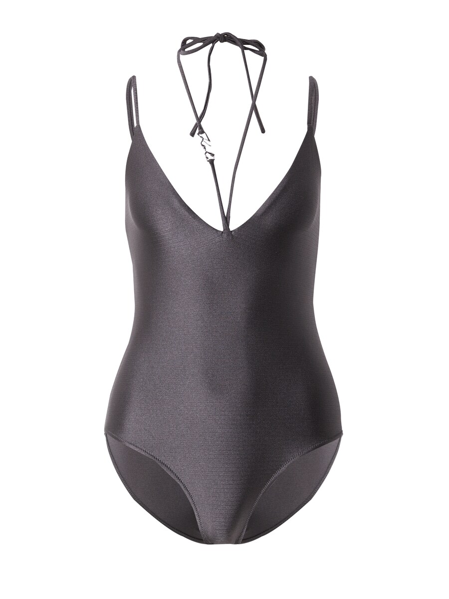 Купальник без косточек Karl Lagerfeld, антрацит 
Купальник без косточек Karl Lagerfeld, антрацит