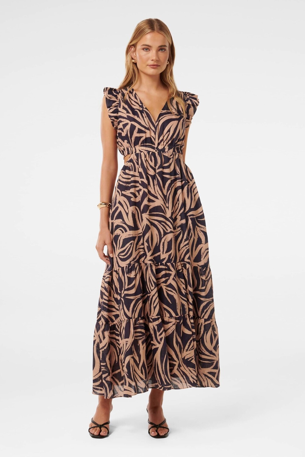 Платье тоби из чистого льна с вырезом сбоку Forever New, синий
Платье тоби из чистого льна с вырезом сбоку Forever New, синий