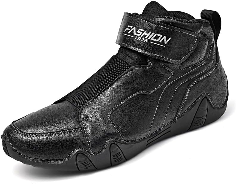 Мужские кожаные повседневные ботинки Asifn, уличные, противоскользящие, без подкладки, деловые формальные ботинки, легкие ботинки для вождения, черный
Мужские кожаные повседневные ботинки Asifn, уличные, противоскользящие, без подкладки, деловые формальные ботинки, легкие ботинки для вождения, черный