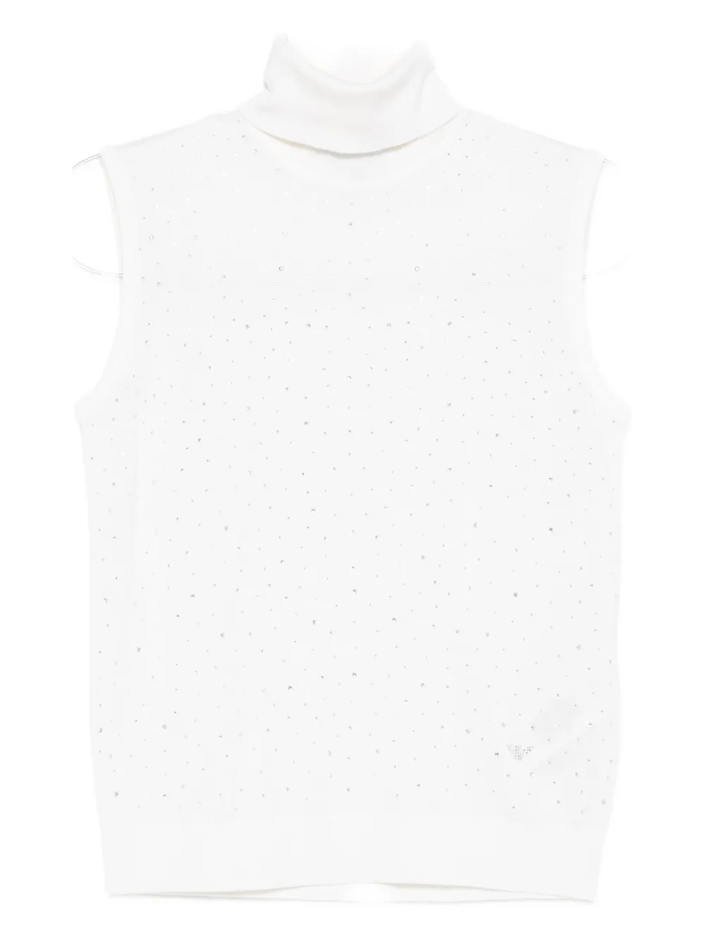 Топ с высоким воротником EMPORIO ARMANI, белый
Топ с высоким воротником EMPORIO ARMANI, белый