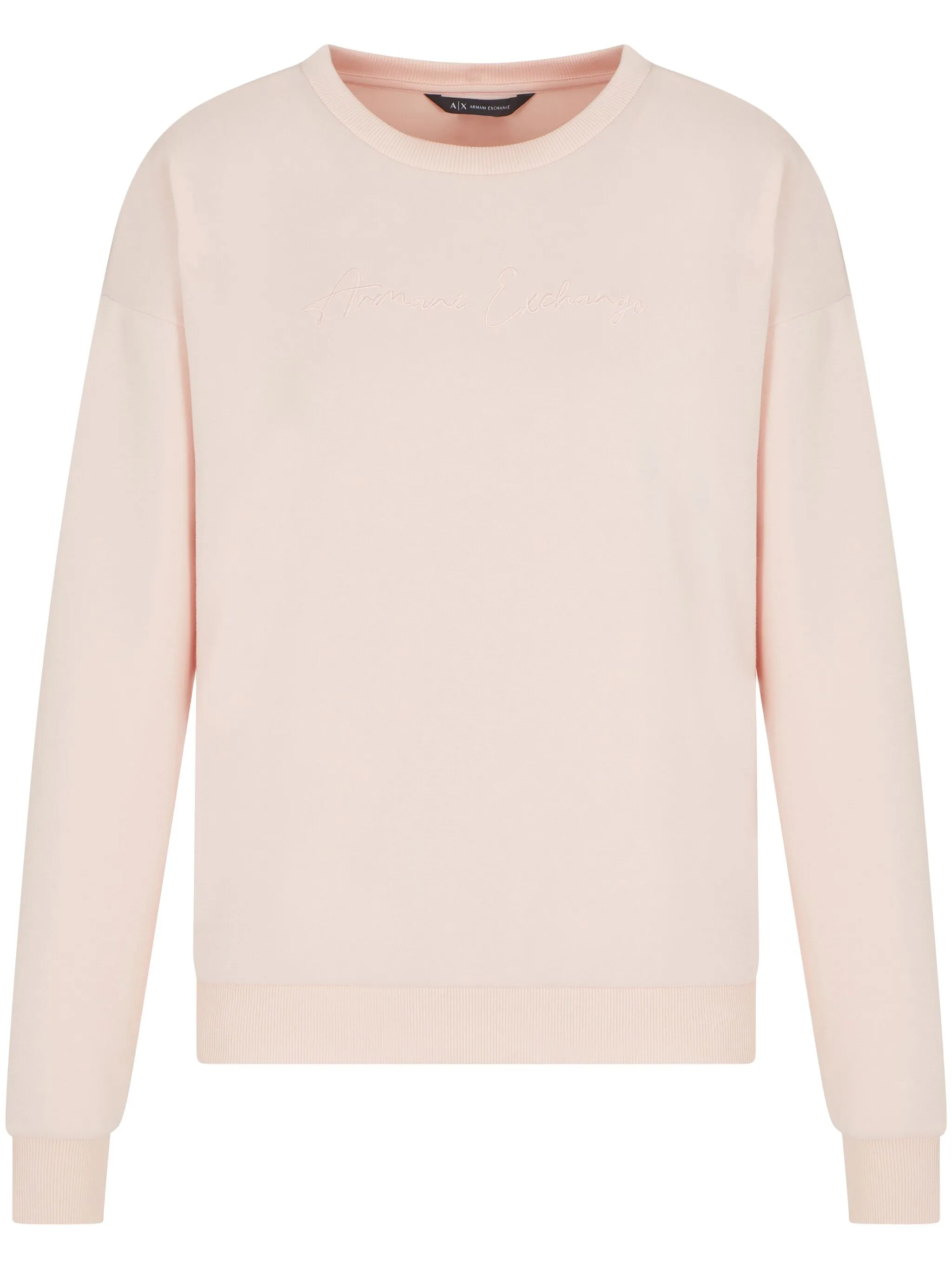 Толстовка с вышитым логотипом Armani Exchange, розовый
Толстовка с вышитым логотипом Armani Exchange, розовый