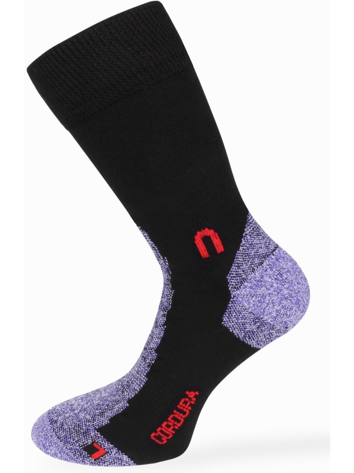 Normani 2 пары функциональных спортивных носков из материала Cordura черно-фиолетового цвета
Normani 2 пары функциональных спортивных носков из материала Cordura черно-фиолетового цвета