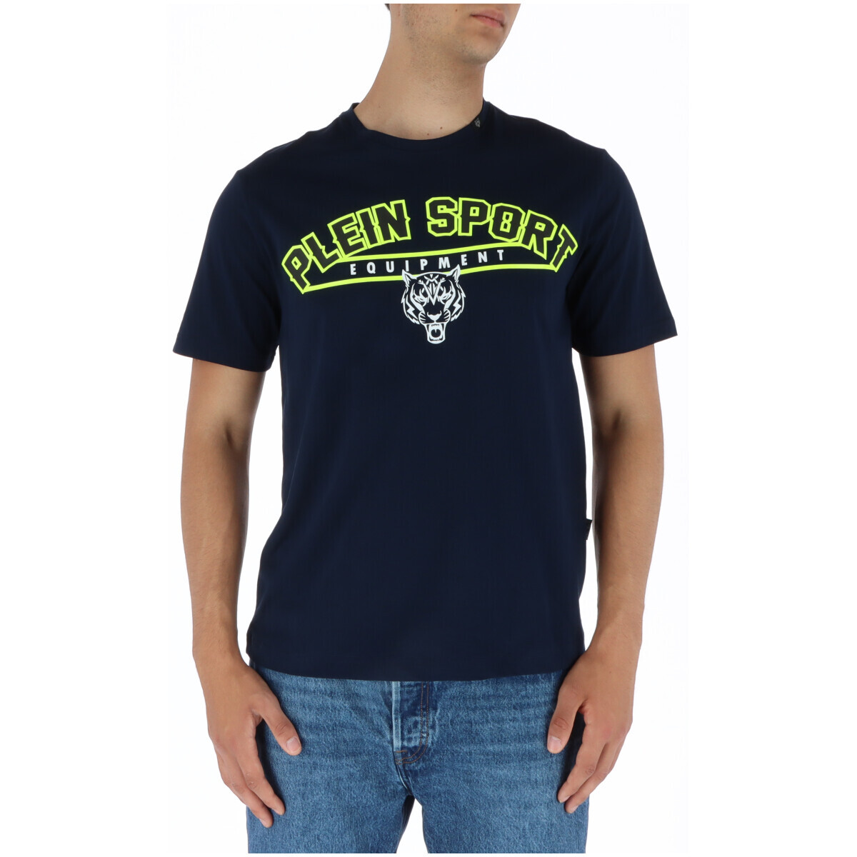 Футболка мужская Plein Sport с фирменным принтом, синий 
Футболка мужская Plein Sport с фирменным принтом, синий