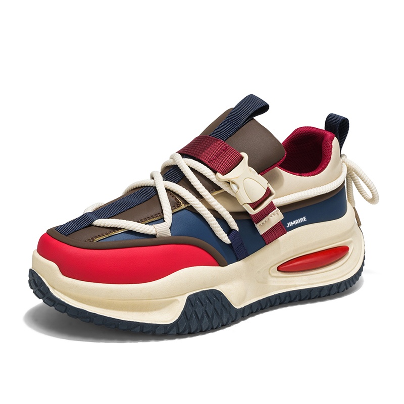 Дышащие низкие массивные кроссовки для мужчин King Jinmai, Blue Red
Дышащие низкие массивные кроссовки для мужчин King Jinmai, Blue Red