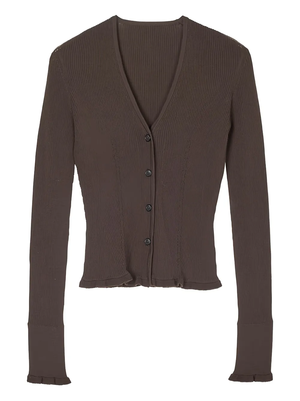 Кардиган Bessie с оборками Cecilie Bahnsen, коричневый
Кардиган Bessie с оборками Cecilie Bahnsen, коричневый