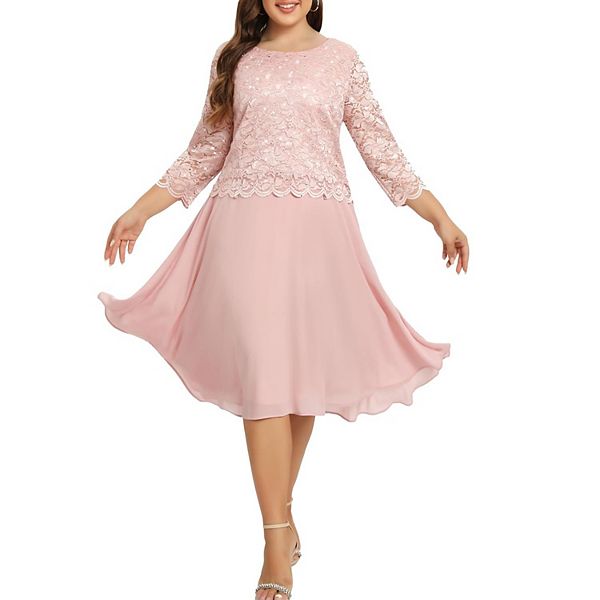 Платье для особого случая с пайетками и кружевом tea length для женщин plus size Megaretailer
Платье для особого случая с пайетками и кружевом tea length для женщин plus size Megaretailer