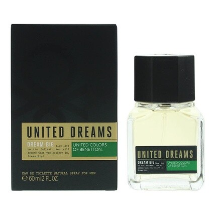 Мужская туалетная вода Benetton United Dreams Dream Big Eau de Toilette 60ml
Мужская туалетная вода Benetton United Dreams Dream Big Eau de Toilette 60ml