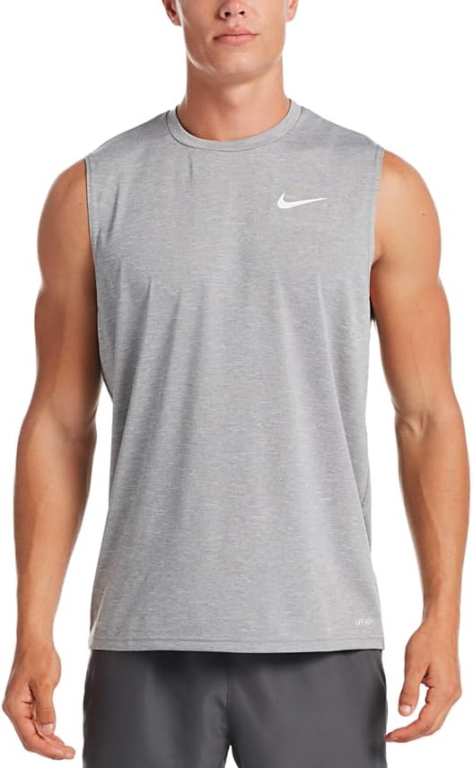 Футболка без рукавов Nike Men's Swim Rash Guard Dri-Fit, Particle Grey
Футболка без рукавов Nike Men's Swim Rash Guard Dri-Fit, Particle Grey