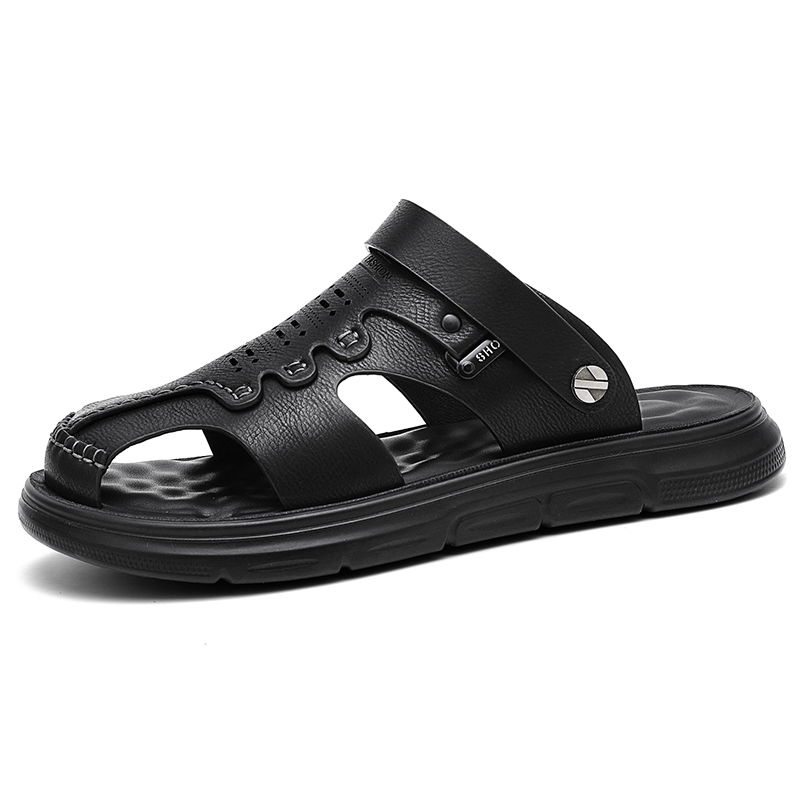 Мужские сандалии с закрытым носком, устойчивые к истиранию LONGYING, Black
Мужские сандалии с закрытым носком, устойчивые к истиранию LONGYING, Black