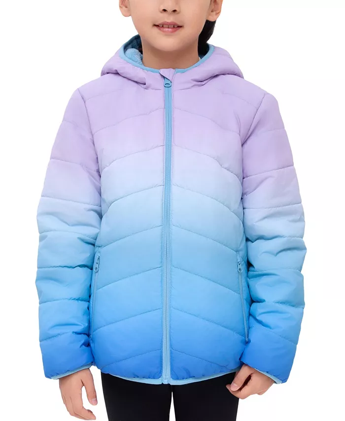 Двусторонняя флисовая куртка для маленьких и больших девочек Rokka&Rolla, синий
Двусторонняя флисовая куртка для маленьких и больших девочек Rokka&Rolla, синий