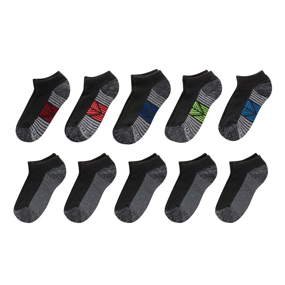 Набор из 10 двойных жестких носков для мальчиков Hanes Ultimate для невыставок, черный
Набор из 10 двойных жестких носков для мальчиков Hanes Ultimate для невыставок, черный