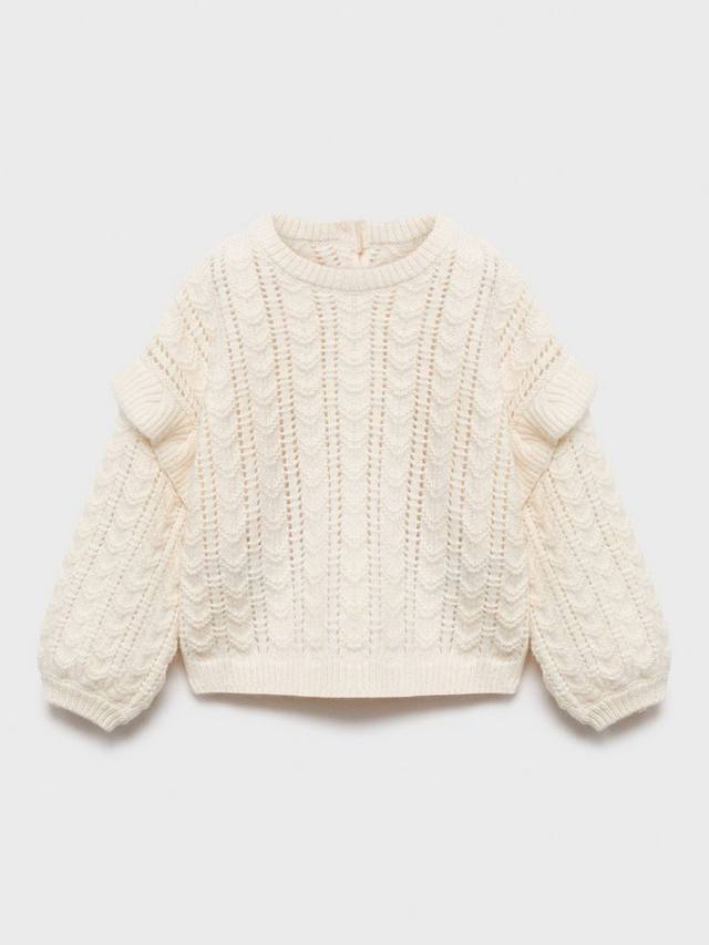 Детский вязаный свитер Amelie Mango, Natural White
Детский вязаный свитер Amelie Mango, Natural White