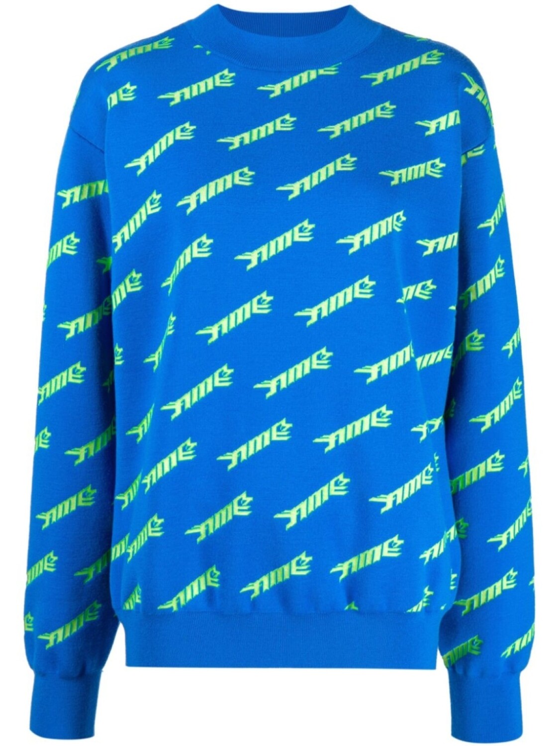 AMBUSH джемпер вязки интарсия с логотипом, синий
AMBUSH джемпер вязки интарсия с логотипом, синий