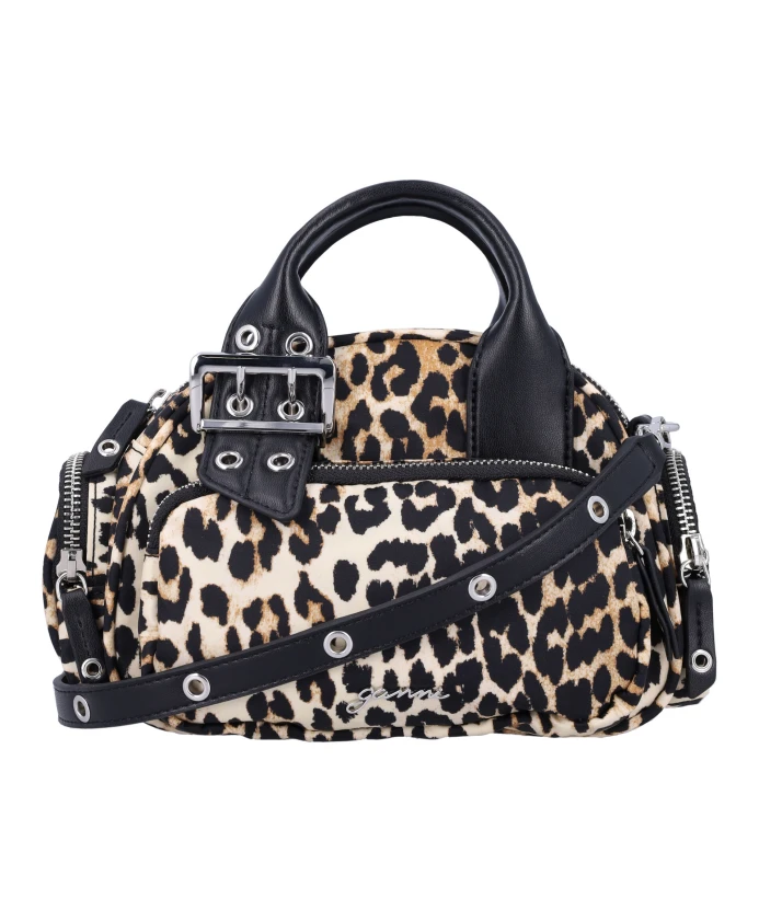 Мини-Сумочка с леопардовым принтом Ganni, коричневый
Мини-Сумочка с леопардовым принтом Ganni, коричневый