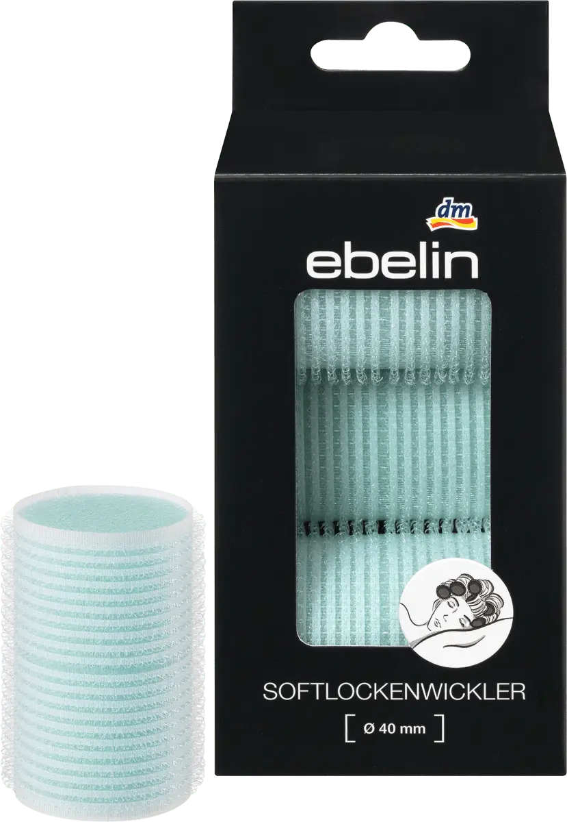 Мягкие бигуди Ø 40 мм 3 шт. ebelin
Мягкие бигуди Ø 40 мм 3 шт. ebelin