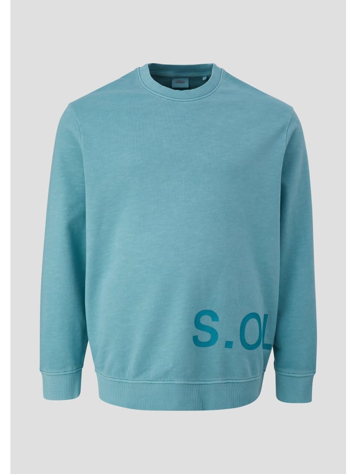 s.Oliver Толстовка цвета 6565_бирюзовый
s.Oliver Толстовка цвета 6565_бирюзовый