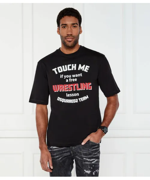 Футболка Loose fit Dsquared2, черный
Футболка Loose fit Dsquared2, черный