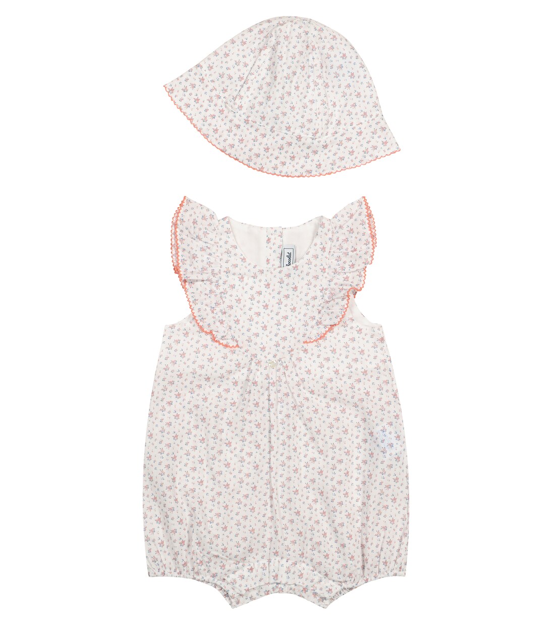 Комплект из хлопкового комбинезона и шапочки с цветочным принтом для малышей Tartine et Chocolat, Blanc
Комплект из хлопкового комбинезона и шапочки с цветочным принтом для малышей Tartine et Chocolat, Blanc