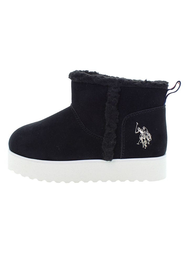 Зимние ботинки черного цвета U.S. Polo Assn.
Зимние ботинки черного цвета U.S. Polo Assn.