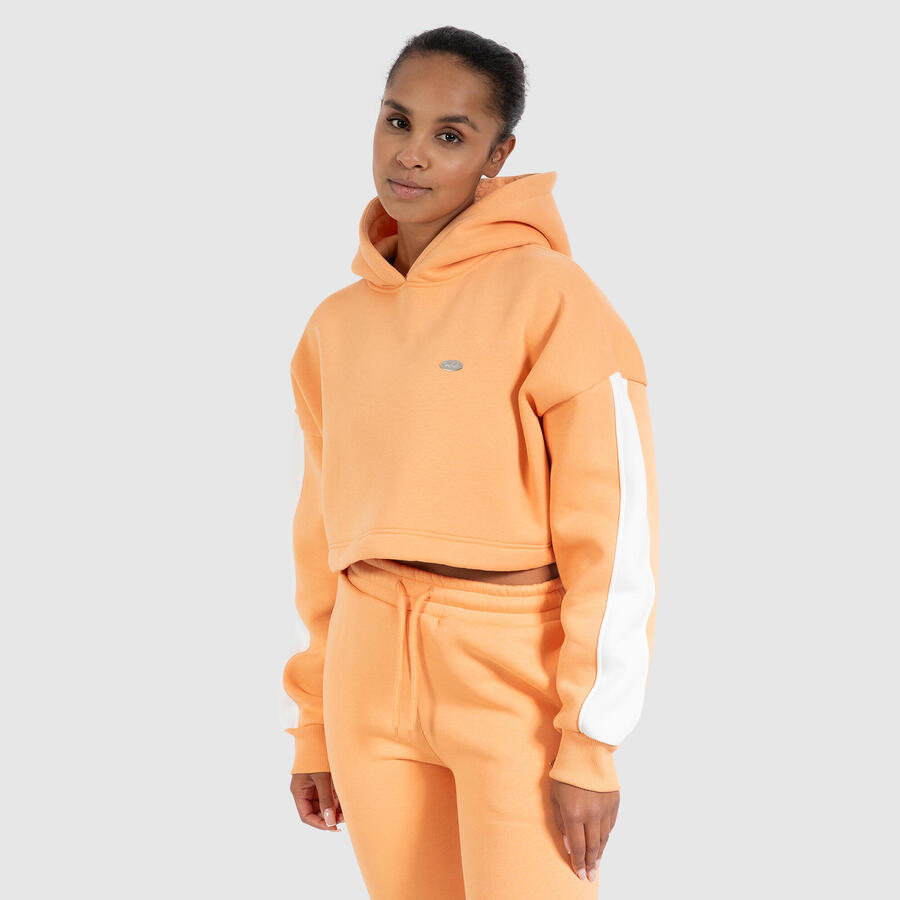 SMILODOX Женская укороченная толстовка с капюшоном Amaya Apricot
SMILODOX Женская укороченная толстовка с капюшоном Amaya Apricot