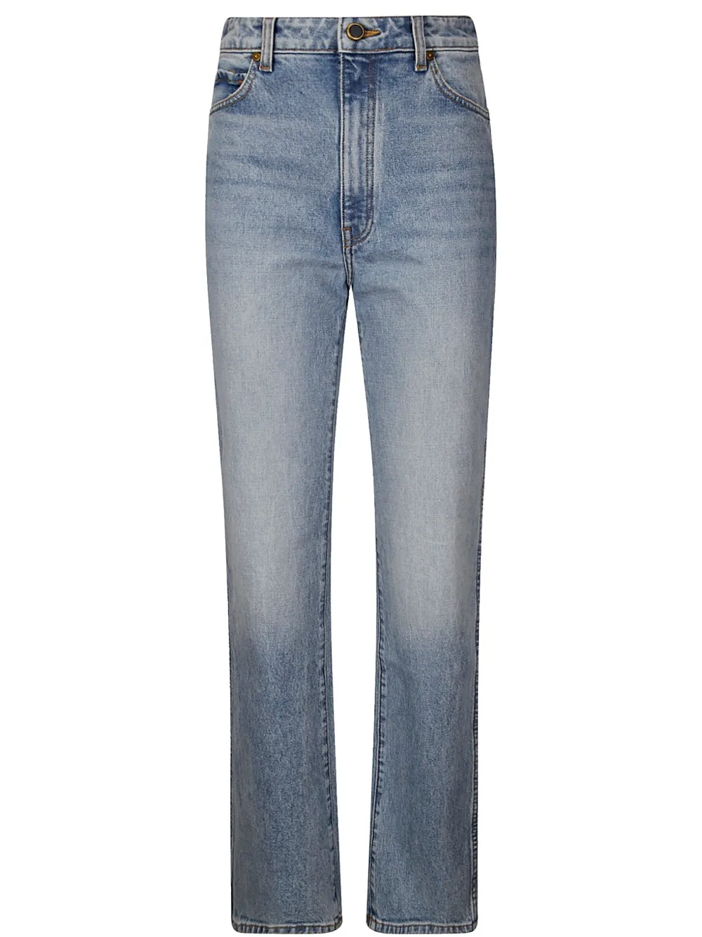 Джинсы из эластичного хлопка KHAITE, синий
Джинсы из эластичного хлопка KHAITE, синий