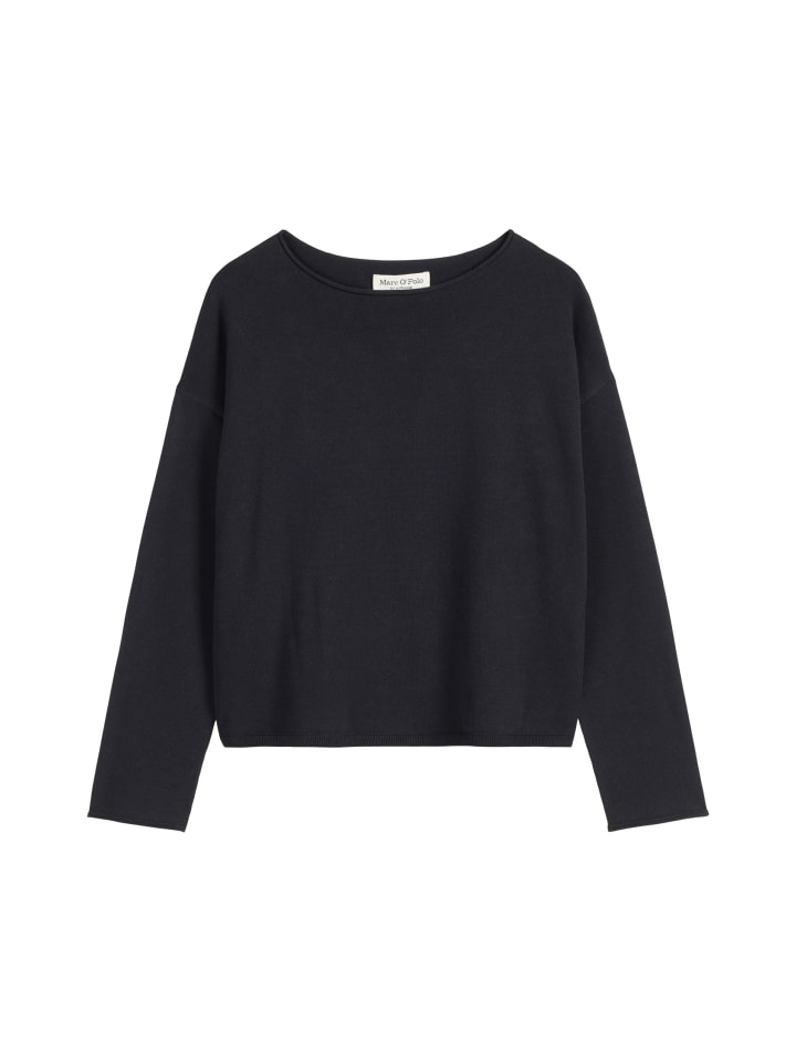 Marc O'Polo Свободный тонкий вязаный свитер глубокого темно-синего цвета
Marc O'Polo Свободный тонкий вязаный свитер глубокого темно-синего цвета