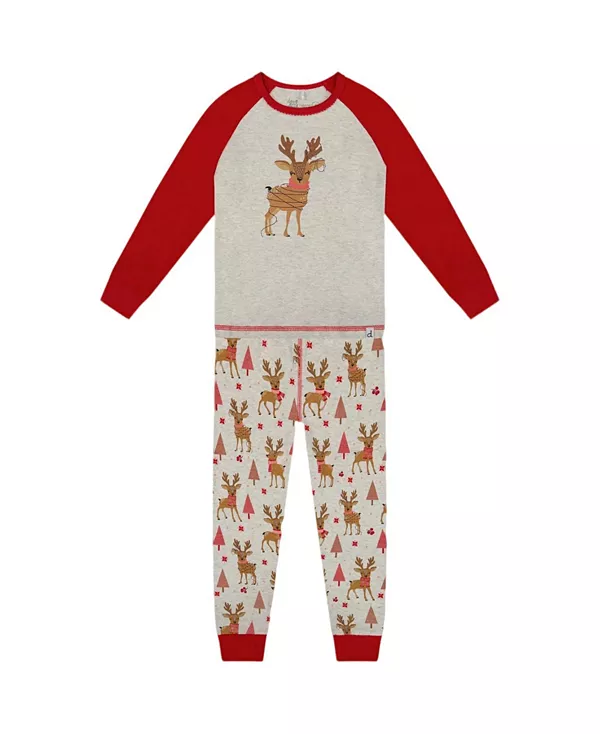 Детская пижама из органического хлопка, комплект из двух частей. Deux Par Deux, бежевый
Детская пижама из органического хлопка, комплект из двух частей. Deux Par Deux, бежевый